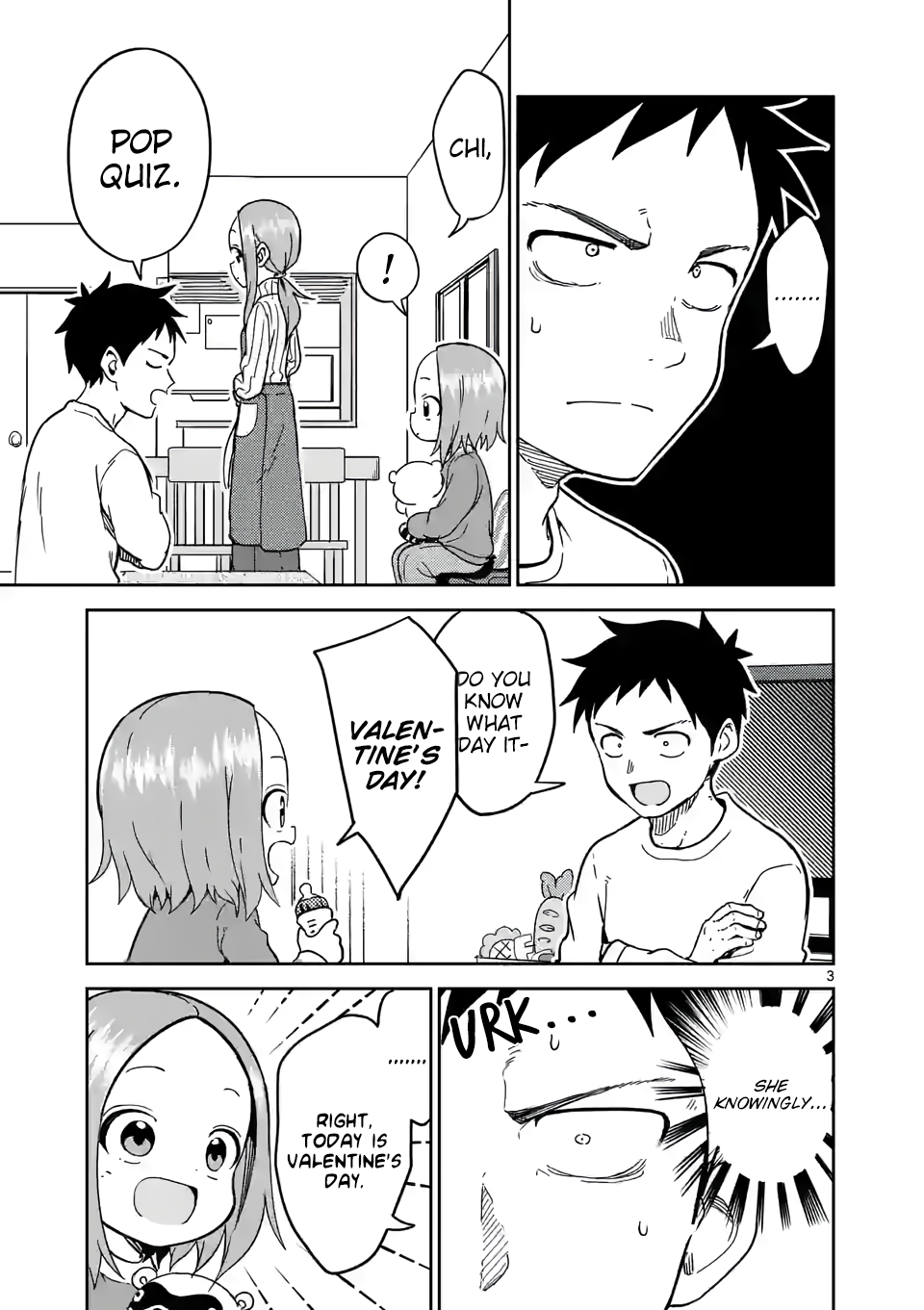 Karakai Jouzu no (Moto) Takagi-san Chapter 216 3